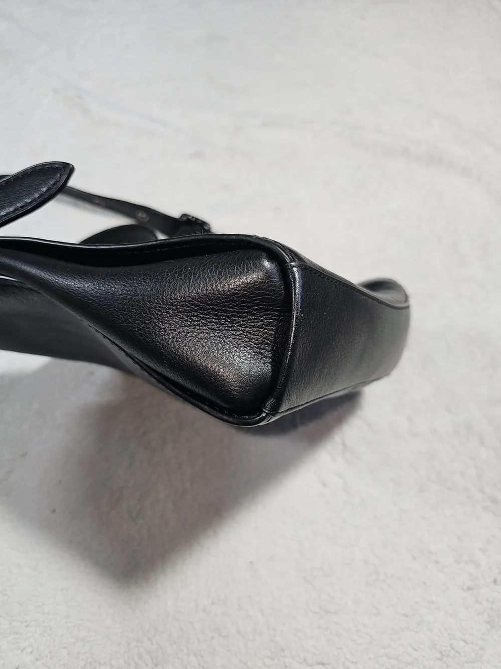 Coach Black Leather Crossbody Bag